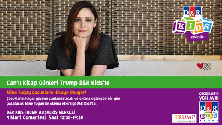 Mine Tugay, Trumpta hikaye okuyacak