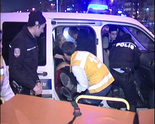 Beşiktaşta silahlı saldırı: 1 ölü