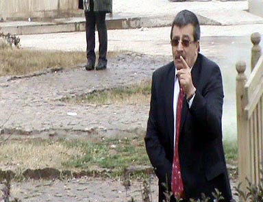 Olay görüntüye garip savunma