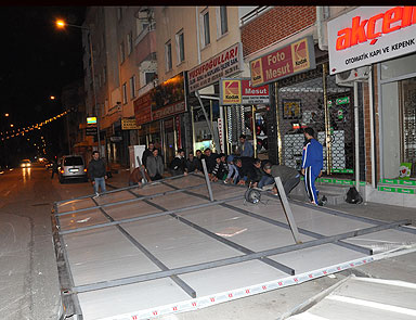 Bursada lodos yıktı geçti