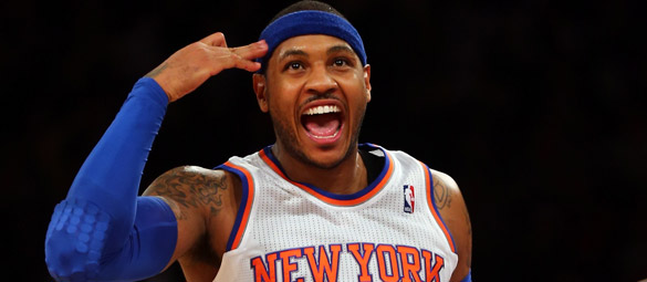 Carmelo Anthonyye 42 kere maşallah