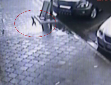 Ölümcül kovalamaca kamerada