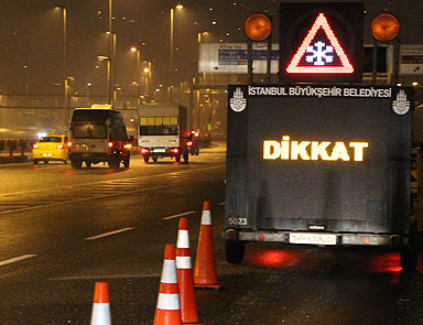 İstanbulda en soğuk gece