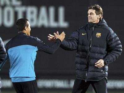 Tito Vilanova idmana çıktı