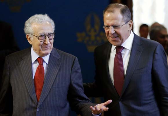 BMnin Suriye Özel Temsilcisi Brahimi, Moskovada