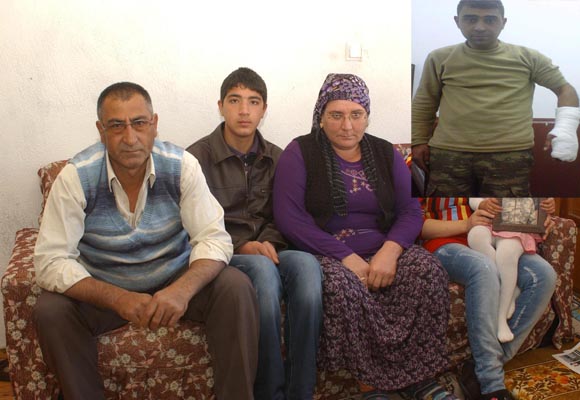 Komutanı dövdü bileğini kırdı