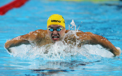 Le Clos rekorla kazandı