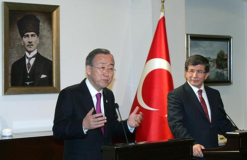 Ban Ki-Mundan Suriye isyanı