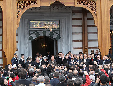 Başbakan cami açtı