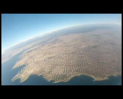 Felix Baumgartnerdan ilham alan Türk
