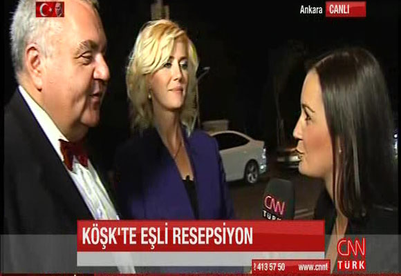 Resepsiyonda neler yaşandı