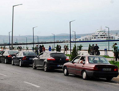 Tatilciler dönüş yolunda