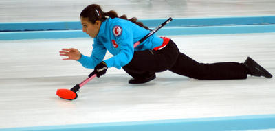 Curlingde ikisi bir arada