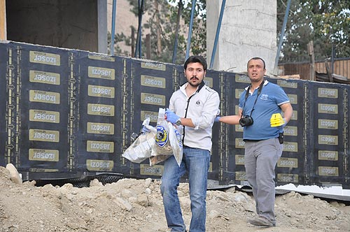 Valilik binası inşaatında kemik bulundu