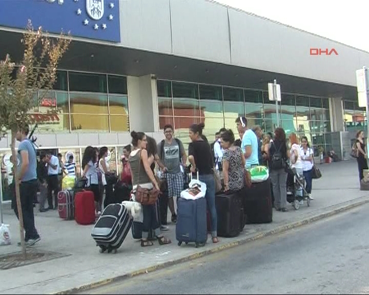 Bursadaki otobüs termalinde kriz