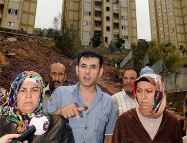 Başıbüyükte büyük tehlike