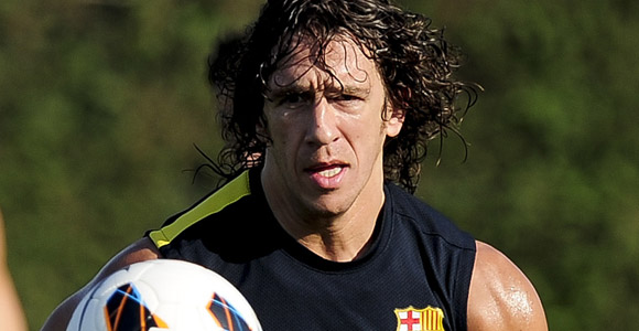 Puyol bu kez çabuk döndü