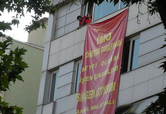 İMO işini geri isteyen çalışanını gözaltına aldırdı