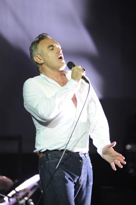 Morrissey hem konser verdi hem mesaj