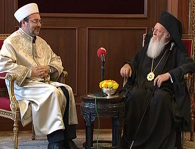 Diyanet İşleri Başkanı Patrikhaneyi ziyaret etti