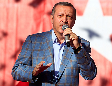Ulusa Seslenişte Suriyeye mesaj..