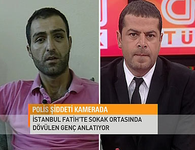 Polis vahşetini CNN TÜRKe anlattı