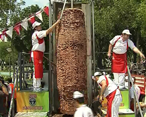Döner rekoru kırıldı