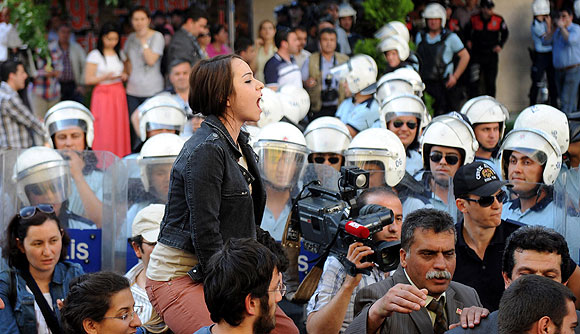Gökçeke yumurtalı protestoda 3 kişi serbest
