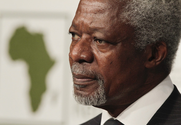 Kofi Annan yarın Türkiyeye gelecek