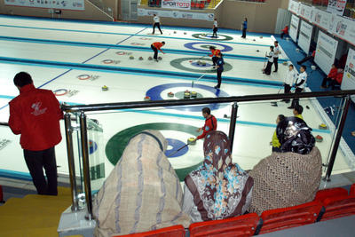 Curlingde Çinden fark yedik