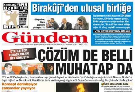 Özgür Gündem kararı kaldırıldı