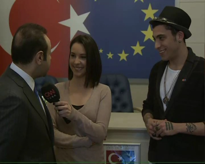 Can Bonomo ve Egemen Bağış CNN TÜRKte
