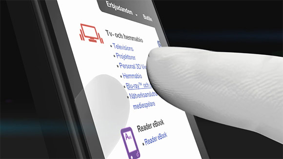 Dokunmadan dokunan dokunmatik telefon