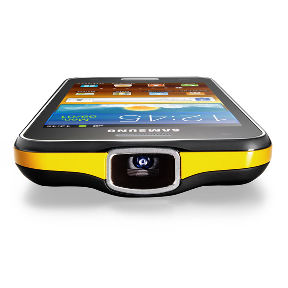 Samsungdan projektörlü telefon