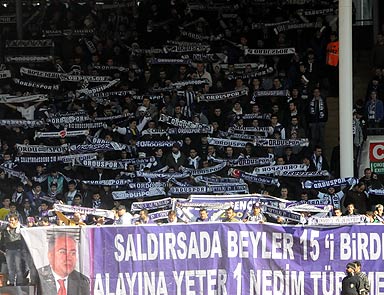 Maçta Gençliğe Hitabeyi okudular