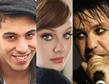 Bonomonun rakibi Adele ve Rammstein olursa