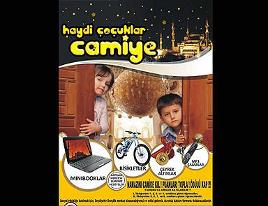 Namazını camide kıl, ödülünü kap