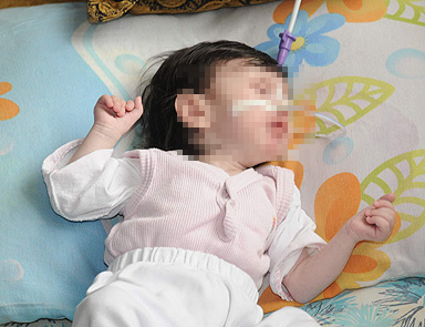 3 aylık bebeğe skandal gün
