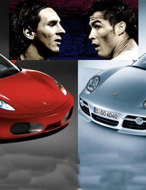 Messi ile ben, Ferrari ve Porsche gibiyiz
