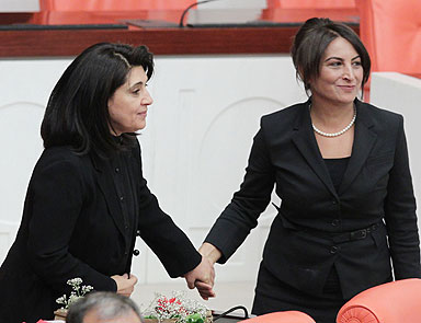 Ve BDPliler yemin etti...