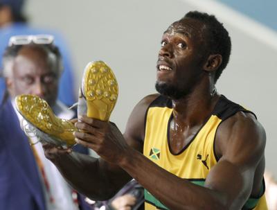 Usain Bolt 200 metrede finalde