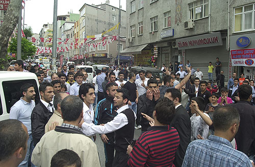 MHP-BDP gerginliği kavgaya dönüştü