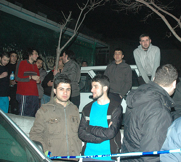 Öğrenci yurdunda yangın paniği