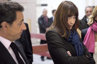 Carla Bruni stüdyoya girdi