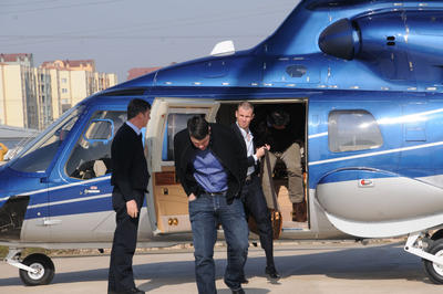 Bursanın golcüsü Miller helikopterle geldi