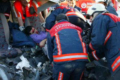 İstanbul Maltepede feci kaza