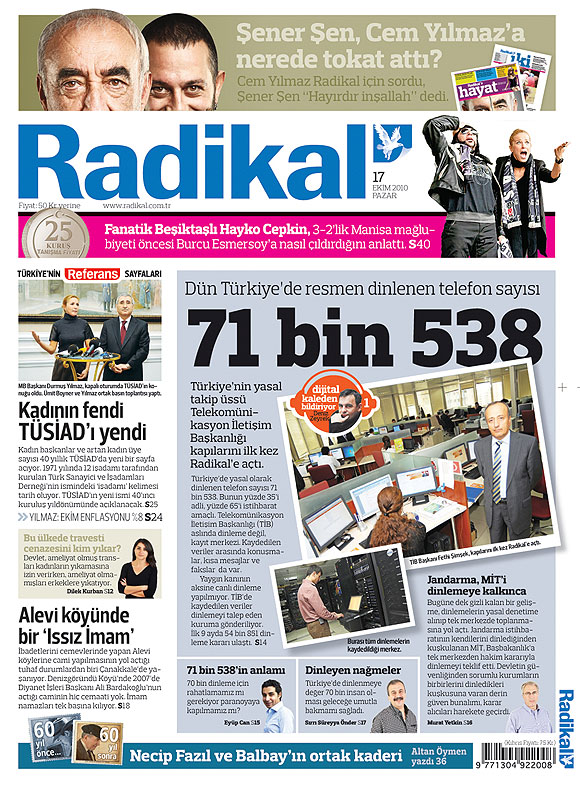 Radikal devrim yaptı
