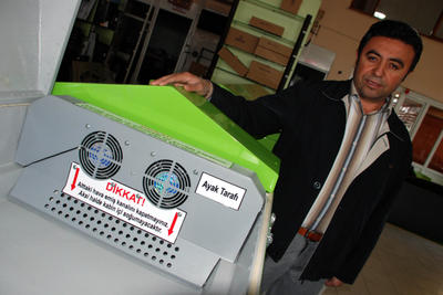 Klimalı tabut üretildi