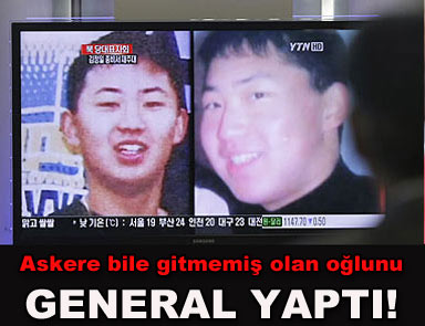 Askere bile gitmeyen oğlunu general yaptı..