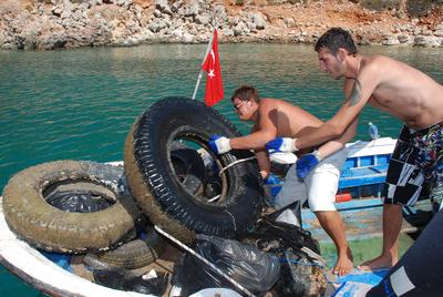 Kalkan Koyu temizlendi..